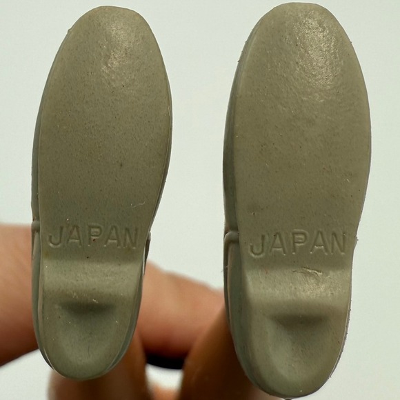 Vintage Skipper Francie Barbie Doll Gray Ankle Boots Japan MINTY ~ 1960's - Picture 5 of 6